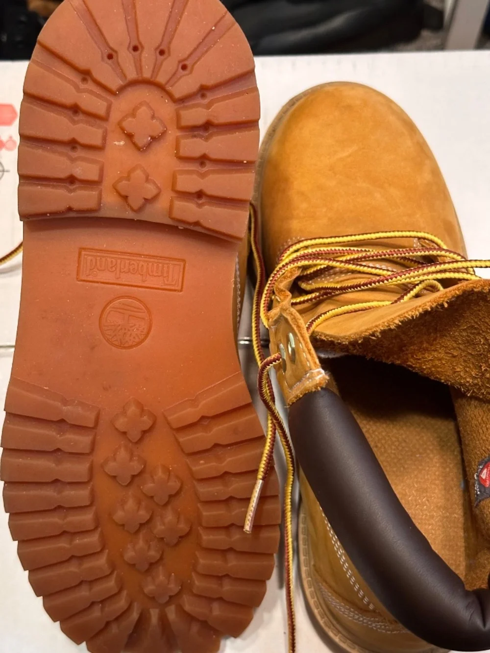 Timberland Premium 6-inch waterproof boots feature iconic wheat nubuck leather a